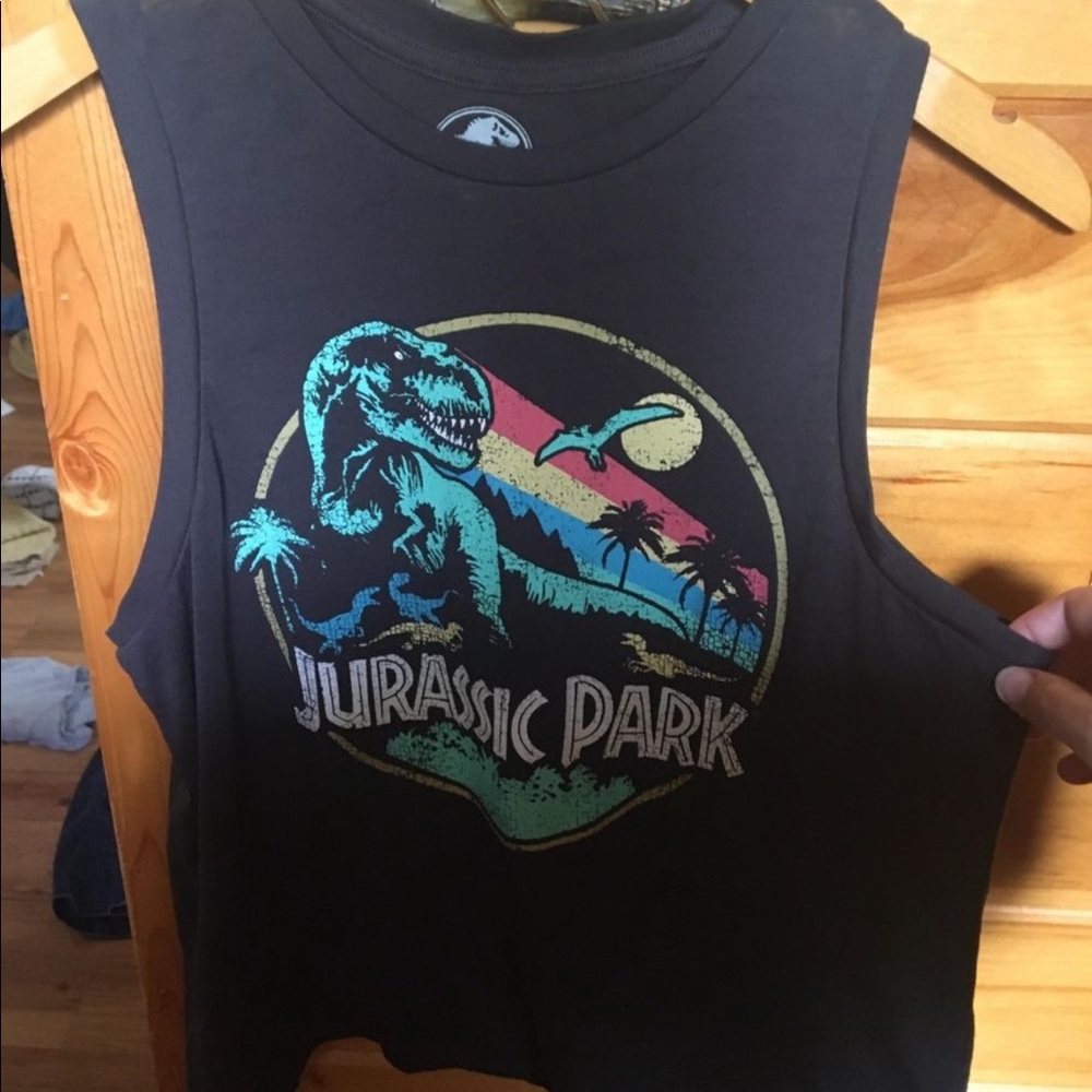 COPY - Jurassic Park tank top